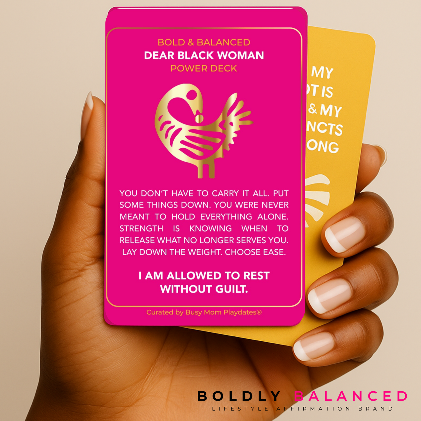 Bold & Balanced™ Power Cards + 30-Day SoulWork Journal (Presale Bonus)