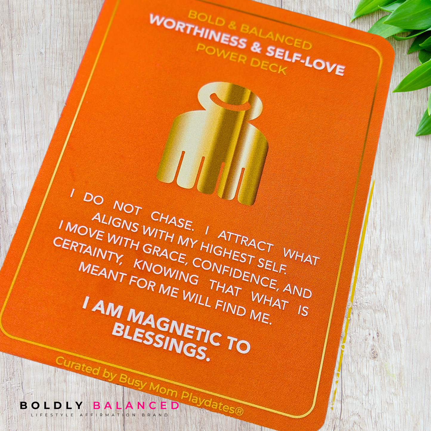 Bold & Balanced™ Power Cards + 30-Day SoulWork Journal (Presale Bonus)